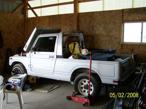 1988 Suzuki Samurai - and another