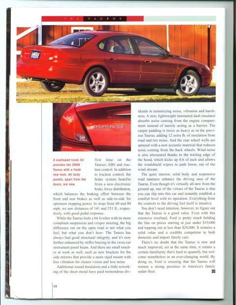 2002 Ford Taurus - page 16