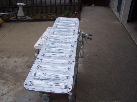 1986 Ford Bronco - Tailgate access sanded