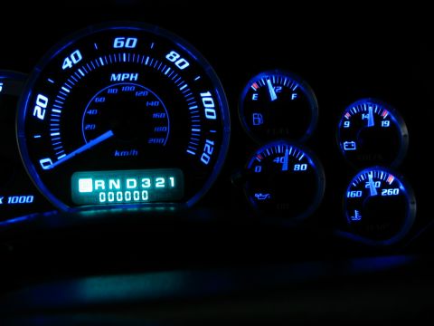 2001 Chevrolet Silverado 1500 - Escalade cluster 01