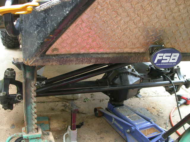 Trac bar and drag link 1/2 degree off!