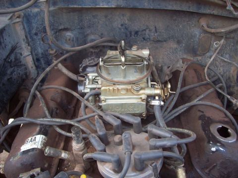 1984 Ford Bronco - 351 HO with holly truck advenger on it