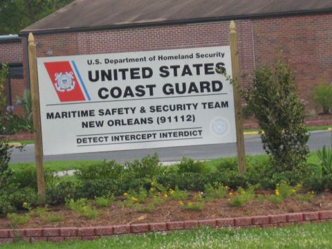 2006 Ford F-150 - Sign for the United States Coast Guard Maritime Safety & Security Team in New Orleans.