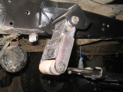 1979 Ford Bronco - This photo shows a custom suspension part, not a complete vehicle.