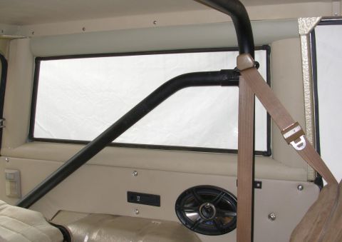 1975 Ford Bronco - The driver's side camper window trim is pretty much done - I might have to remake the bottom piece. But overall, it looks better than I exp…
