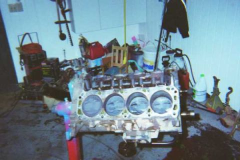 1988 Ford Bronco - another shot of the block.