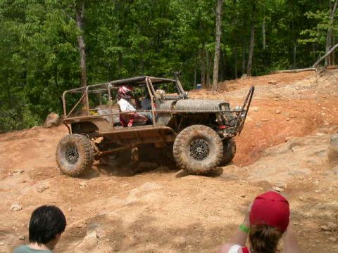 1990 Ford Bronco - Not the best looking cage I've ever seen.