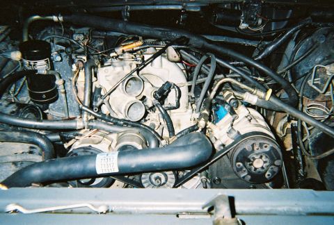 1988 Ford Bronco - Plenum is mounted, it is starting to look like a real engine again.