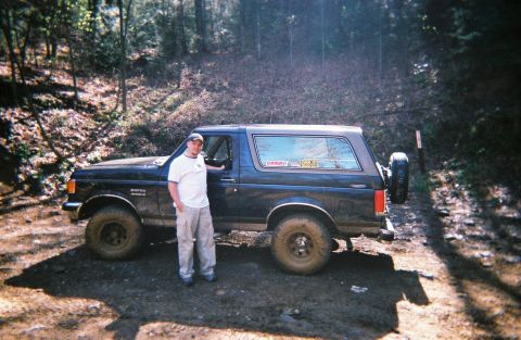 1988 Ford Bronco - Me and My bronco out on the trails. I know it's a little small but I will be fixing that soon enough.