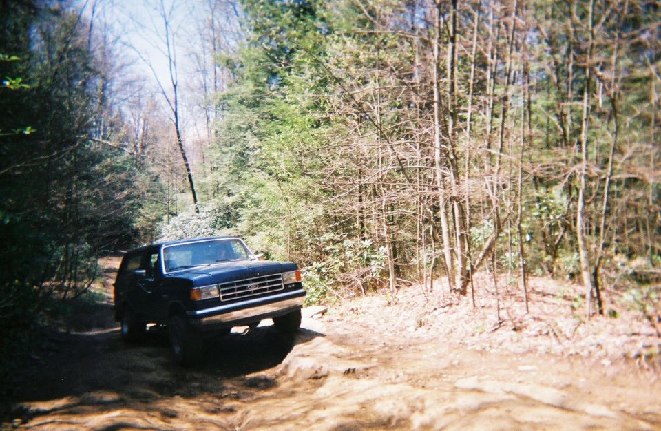 Playing on trail 4.