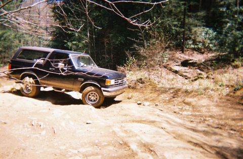 1988 Ford Bronco - More playing.