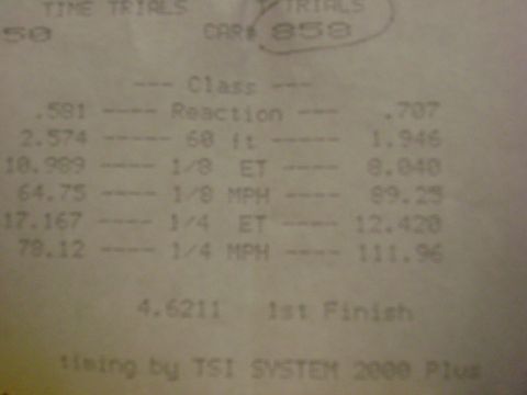 1981 Ford Mustang - First run