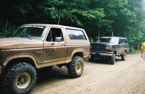 1988 Ford Bronco - This is Wojo and Jason Thomas.