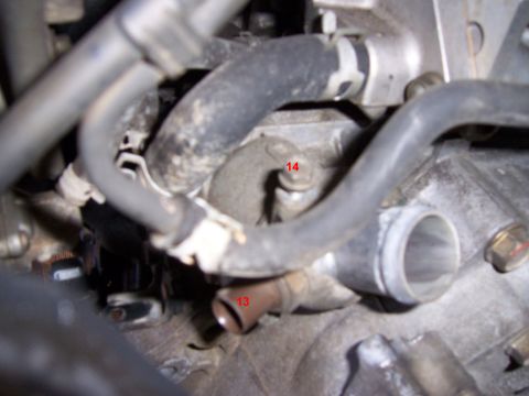 1996 Ford Bronco - 13 - ECT Switch 14 - Ground