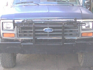 1986 Ford Bronco - front bumper