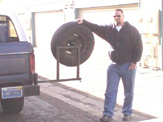 1986 Ford Bronco - tire carrier