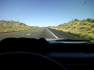 1965 Ford Ranchero - On the way to vegas. i think this is before one of sheriff Joe's finest pulled me over for impeding traffic...just he and I. the truth is,…