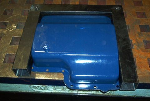 1986 Ford Bronco - steel cut and tacked