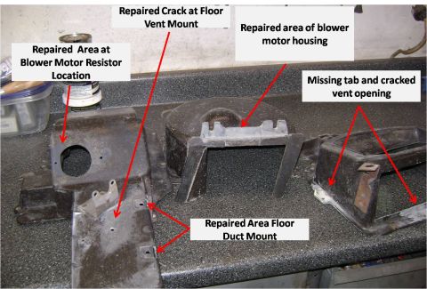 1972 Ford Ranchero - 7 Plenum Repair