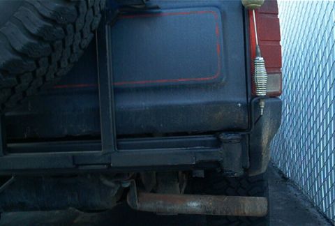 1986 Ford Bronco - CB Antenna bracket