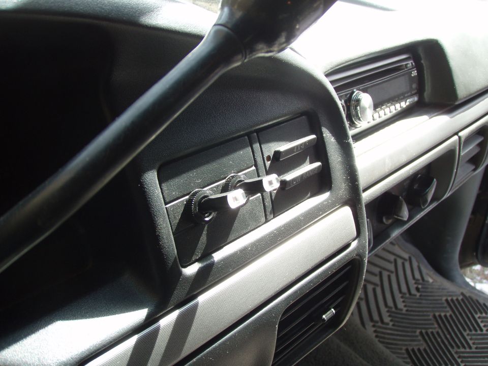 dash switches angle shot