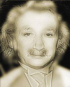 1990 Ford Bronco - When you look at this picture in a closer look you see its Albert Einstein. But if you stand 15 feet away, It will become Marilyn Monroe.