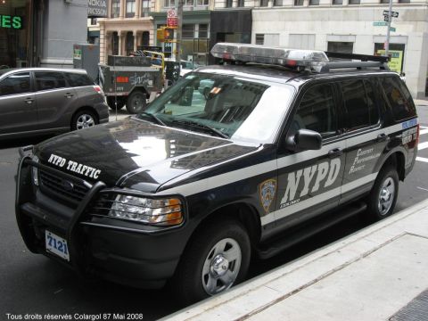 1991 Ford Crown Victoria - NYPD traffic Explorer