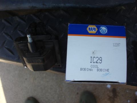 1983 Ford Bronco - While on the scope checking things to find my idle miss i found the coil was not up to speck. i got a new coil from NAPA Auto part number I…