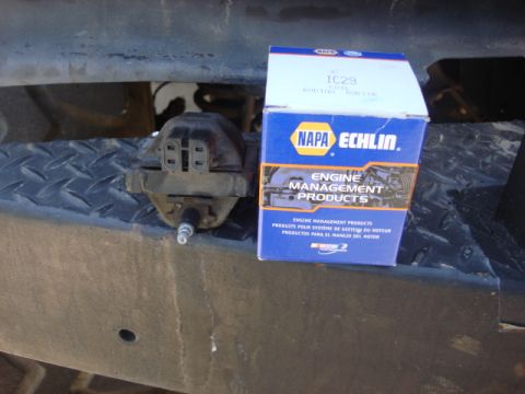 1983 Ford Bronco - the swap is eay and fast unplug the connector and coil wire and remove the 2 mouting bolts and reverse the process to install the new one.