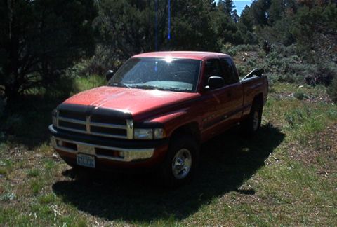 1986 Ford Bronco - This is Dave and Cindy's new 98 Dodge 4x4. It did great!
