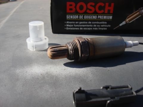 1983 Ford Bronco - another view of the old sensor.