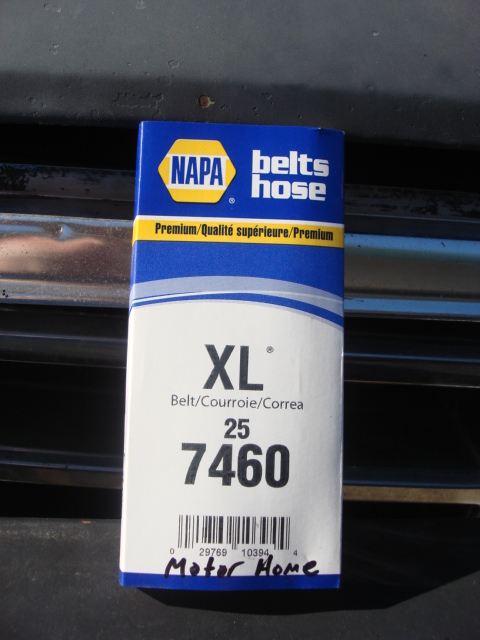 1983 Ford Bronco - This is the alt, water pump belt from NAPA XL7450