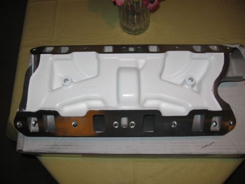 1988 Mercury Grand Marquis - Intake manifold painted with VHT primer and Duplicolor ceramic paint to reduce intake temps.
