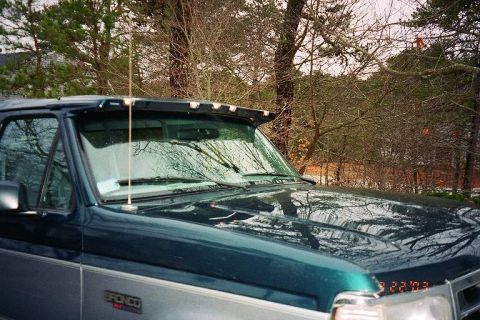 1994 Ford Bronco - custom clear lens caps