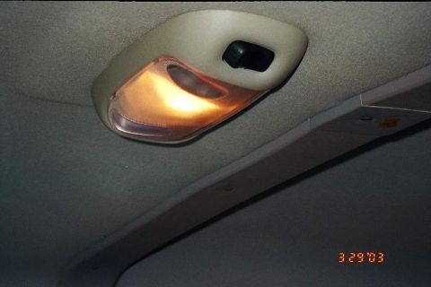 1994 Ford Bronco - new interior light from 00-03 superduty
