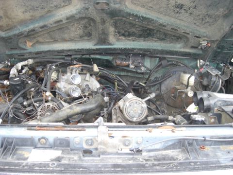 1989 Ford Bronco - 302 came out of a totaled '94.....was sitting outside in the rain for 3 months or more. hopefully it runs......