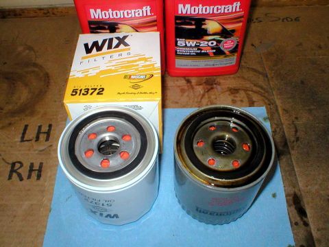 2003 Ford Escape - Comparison of the original Motorcraft filter, and the new Wix #51372. I've used Wix filters exclusively now for several years with very goo…