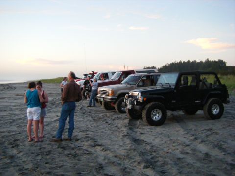2005 Jeep Wrangler - Friday evening sunset club watchers..
