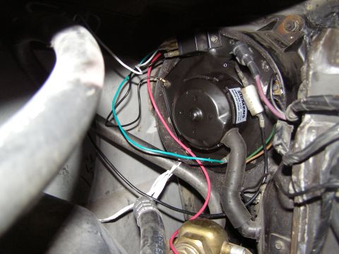 1973 Chevrolet Corvette - New blower motor