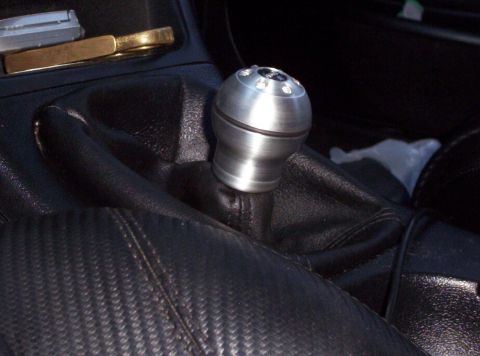1995 Ford Probe - Custom shift knob and trim details visible inside the vehicle's cabin.