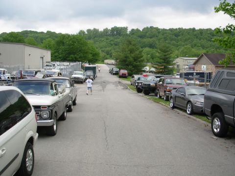 1983 Ford Bronco - There was a fairly good turnout at the Duff's open house, including a PSTD EB (2WD) & a 4-door EB.