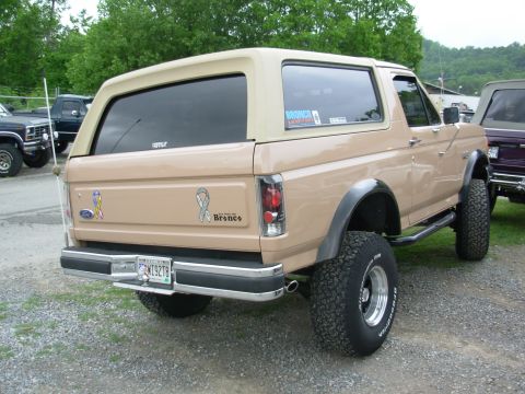 1983 Ford Bronco - 88mule at Duff's on Fri before the '08 SuperCelebration in Knoxville.