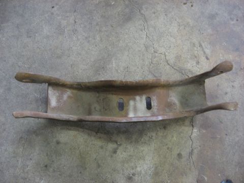 1978 Ford Mustang II - This is a rusted metal bracket, not a 1978 Ford Mustang II gas tank.