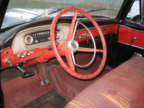 1966 Ford F-100 - Red and black.