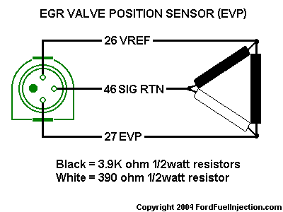 1990 Ford Ranger - This diagram illustrates the wiring for a three-phase motor, detailing connections and resistance values.