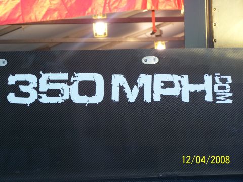1973 Ford Mustang - Part with '350 MPH.COM' text and Supermotors.net branding visible.