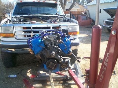 1992 Ford F-250 - about ready to go back in
