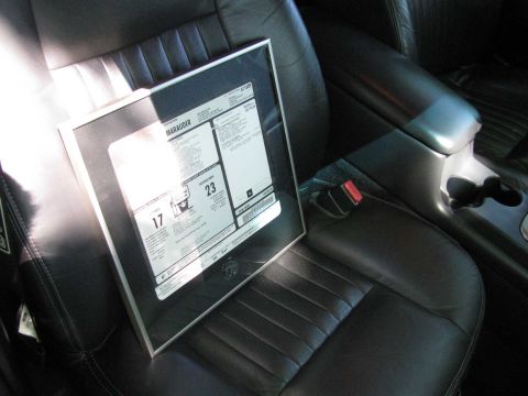 2003 Mercury Marauder - Framed original widow sticker.