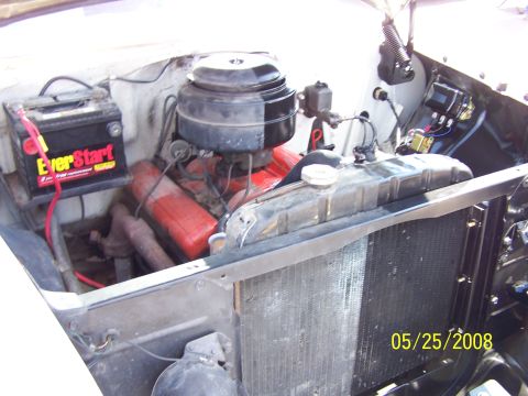 1972 Ford Ranchero - The engine bay of a vehicle is shown, with the date 05/25/2008 visible in the lower right corner.