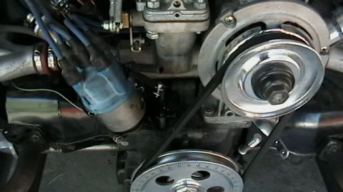 1970 Volkswagen Beetle - With the fuel pump off.